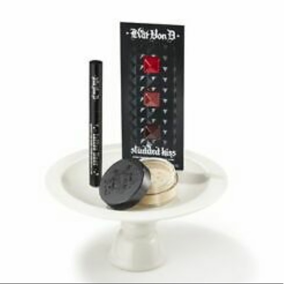 Kat von D birthday set eyeliner, powder, lipsticks - Picture 6 of 6